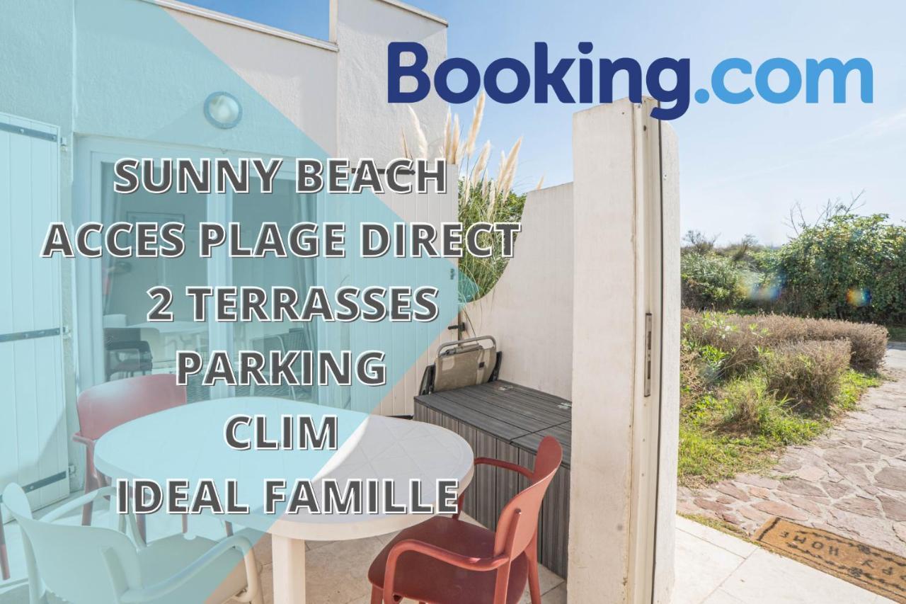 Villa Sunny Beach Clim Acces Plage Parking Famille - Topprosconciergerie La Grande-Motte Exterior foto